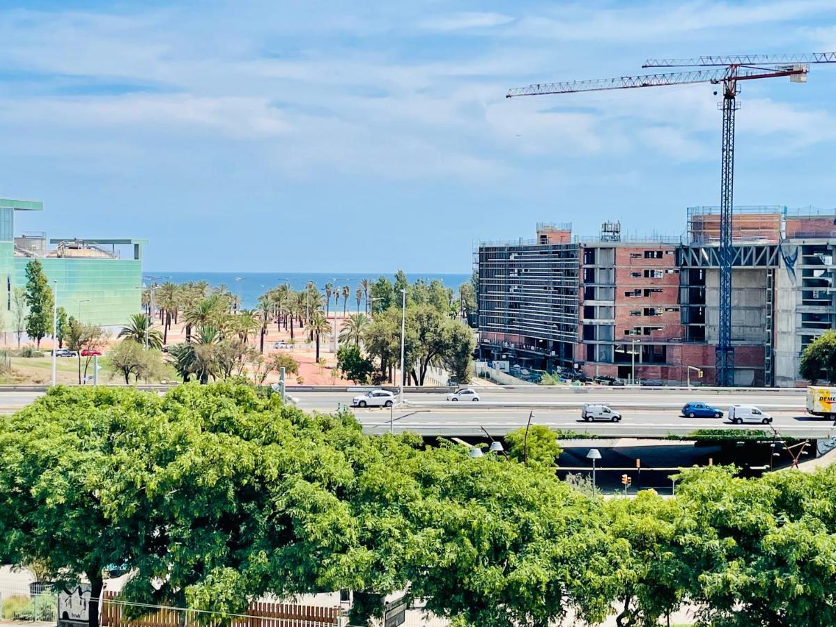 Forum De Barcelona Sea View Apartment With Garage Parking Sant Adria de Besos Exteriér fotografie