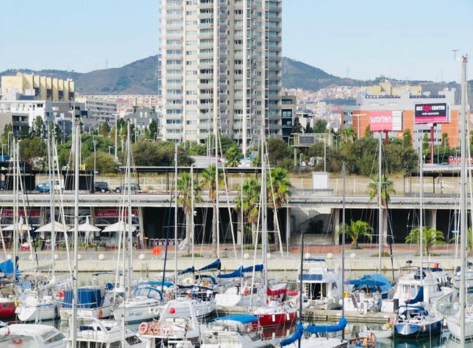 Forum De Barcelona Sea View Apartment With Garage Parking Sant Adria de Besos Exteriér fotografie