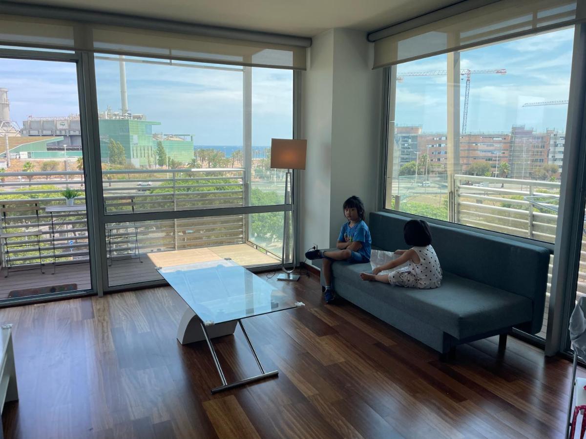 Forum De Barcelona Sea View Apartment With Garage Parking Sant Adria de Besos Exteriér fotografie